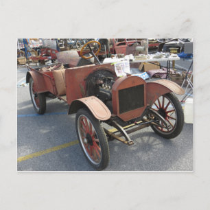 Lijst Antiek auto Briefkaart