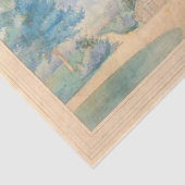 Lijst architectuur Franse landhuis Tissuepapier (Detail)