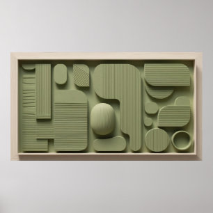 Lijst Art TV Poster