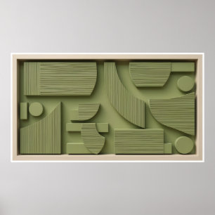 Lijst Art TV Poster