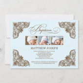  LIJST  | BAPTISME-INVITATIE KAART (Voorkant)