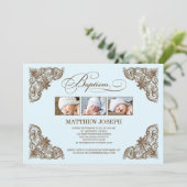  LIJST  | BAPTISME-INVITATIE KAART (Staand voorkant)