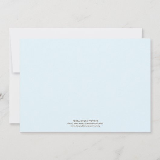  LIJST  | BAPTISME-INVITATIE KAART (Achterkant)