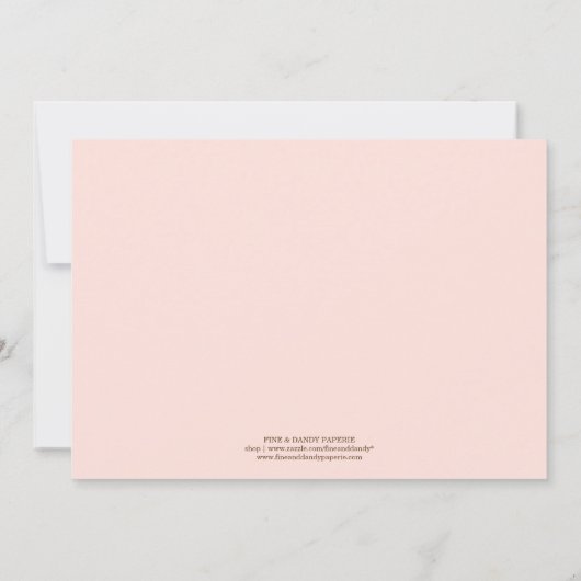  LIJST  | BAPTISME-INVITATIE KAART (Achterkant)