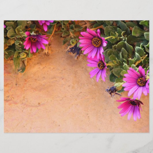 Lijst bloemen flyer (Voorkant)