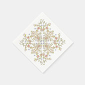   Lijst Bohemian Flowers Bruiloft Servet (Hoek)