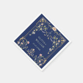   Lijst Bohemian Flowers Bruiloft Servet (Hoek)