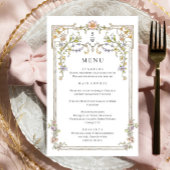   Lijst Boho Bruiloft Diner Menu