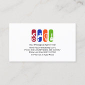 Lijst bouwen Handyman Tools Window Visitekaartje (Achterkant)