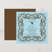  Lijst Bridal Shower-uitnodigingen Kaart (Voorkant / Achterkant)