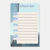 LIJST CONTROLEREN POST-IT® NOTES (Voorkant)