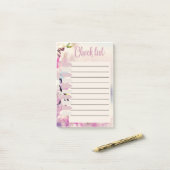 LIJST CONTROLEREN POST-IT® NOTES (Op bureau)