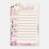 LIJST CONTROLEREN POST-IT® NOTES (Voorkant)