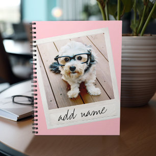  Lijst Custom Foto Blush Roze Notitieboek