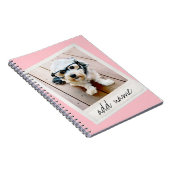  Lijst Custom Foto Blush Roze Notitieboek (Rechterzijde)