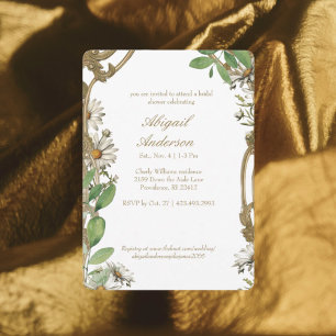  Lijst Daisies Gepersonaliseerd Vrijgezellenfeest Kaart