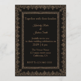  Lijst Design Wedding Invitations Kaart