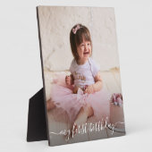 Lijst Easel Back Frameless Foto van Birthday Afbee Fotoplaat (Zijkant)