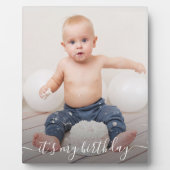 Lijst Easel Back Frameless Foto van Birthday Afbee Fotoplaat (Voorkant)