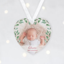 Lijst | Eerste Kerstmis baby met foto's