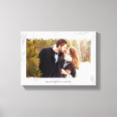 Lijst Elegant Marble Texture Canvas Afdruk (Voorkant)