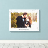 Lijst Elegant Marble Texture Canvas Afdruk (Insitu (Houten vloer))