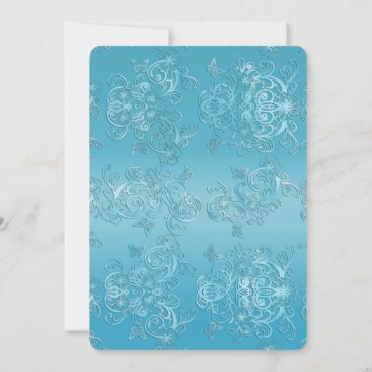 lijst elegantie in reliëfdruk kaart (Achterkant)