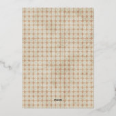 Lijst en Tegel Folie Uitnodiging (Achterkant)