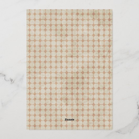  Lijst en Tegel Folie Uitnodiging (Achterkant)