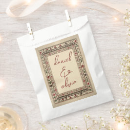 Lijst etnische motief bruiloft Bedankzakje