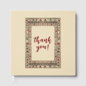 Lijst etnische motief bruiloft Gastenboek (Voorkant)