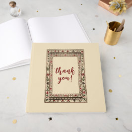 Lijst etnische motief bruiloft Gastenboek