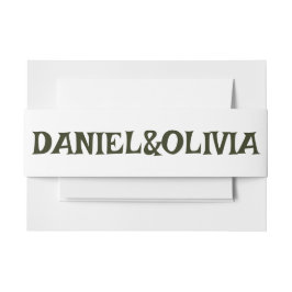 Lijst etnische motief bruiloft Uitnodigingen Wikkel