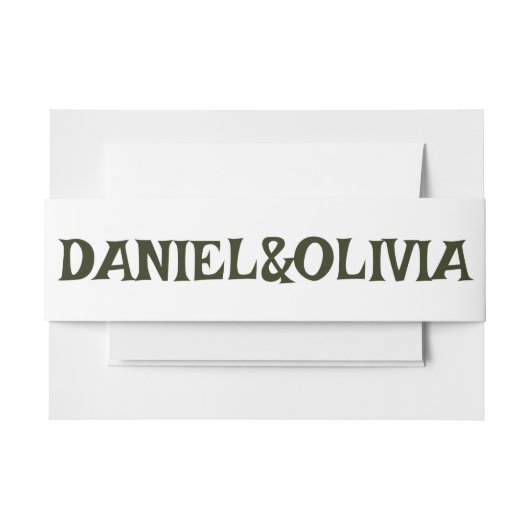  Lijst etnische motief bruiloft Uitnodigingen Wikkel (Voorkant Voorbeeld)