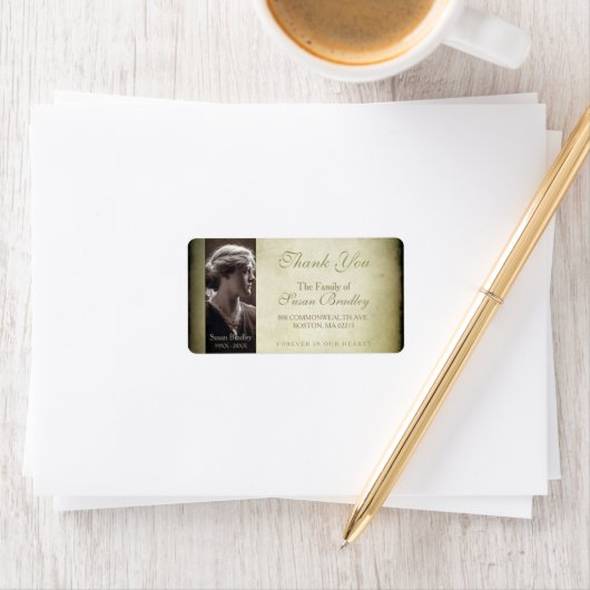  Lijst Familie Dank u Etiket (Insitu)