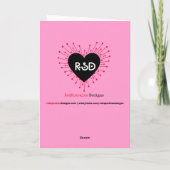 Lijst Feestdagen Kaart (Achterkant)