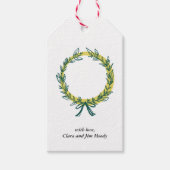 Lijst feestelijke Labels Cadeaulabel (Voorkant)