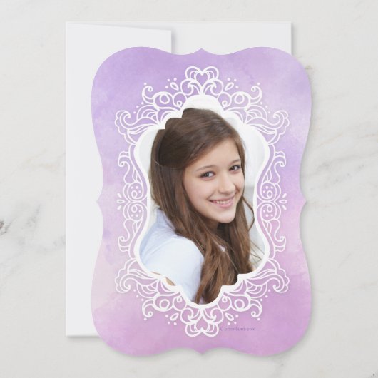  Lijst foto-uitnodiging Kaart (Achterkant)