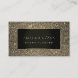 Lijst Glitter Gold Spark Sepia Visitekaartje