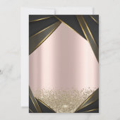 Lijst Gold Diamonds Roos Gold Sweet 16 Kaart (Achterkant)