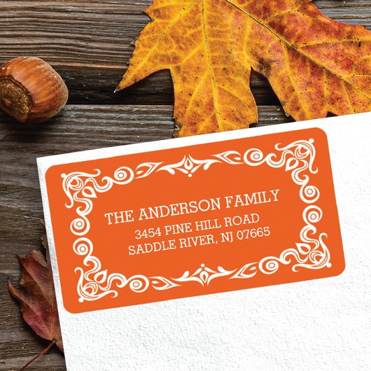  Lijst Halloween retouradres Etiket