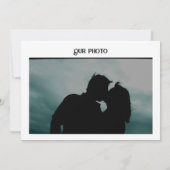  Lijst Handfasting Flat Save The Date Kaart (Achterkant)