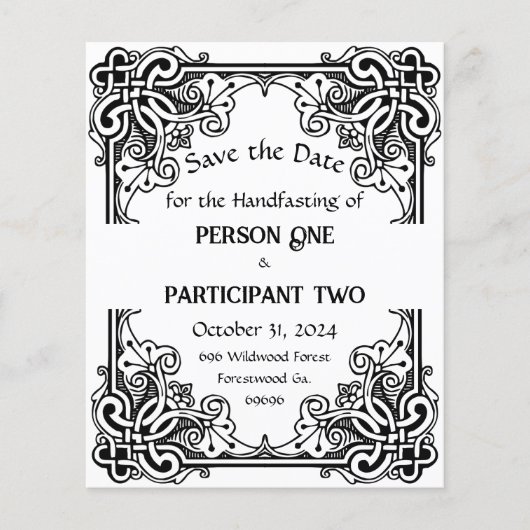  Lijst Handfasting of Huwelijk Custom (Voorkant)