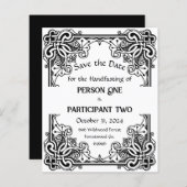  Lijst Handfasting of Huwelijk Custom (Voorkant / Achterkant)