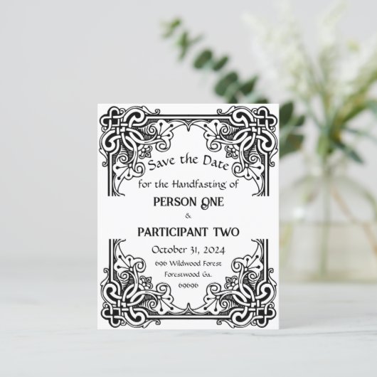  Lijst Handfasting of Huwelijk Custom (Staand voorkant)