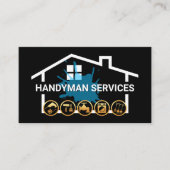 Lijst Handyman Tools bouwen Visitekaartje (Voorkant)