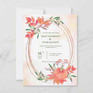  lijst herfst springt feest briefkaart