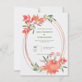  lijst herfst springt feest briefkaart