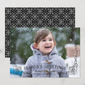 Lijst Holiday Kaart - Onyx (Voorkant / Achterkant)