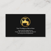 Lijst-hulppijpleiding van creatieve leidingbuizen visitekaartje (Achterkant)